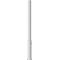 Barrier posts | Steel tube  76 x 2,6 mm | removable, with Euro profile cylinder lock | hot-dip galvanized | without eyelet
